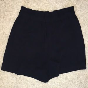 Zara Navy Dress Shorts